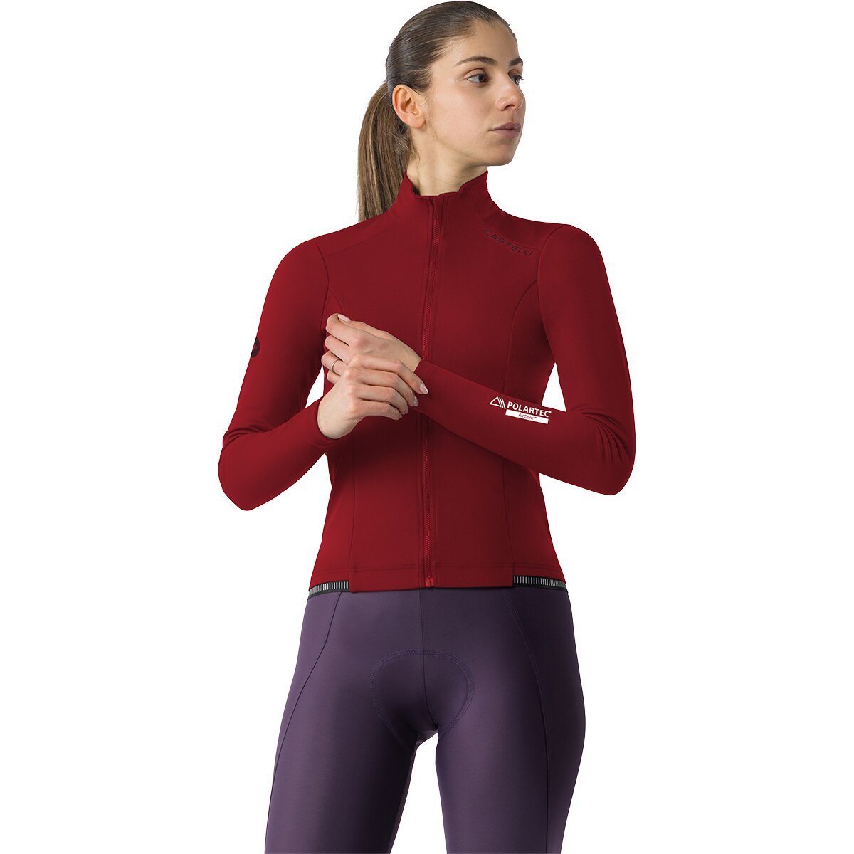 Image of Castelli Espresso 2 Jacket - Women's Garnet, XL