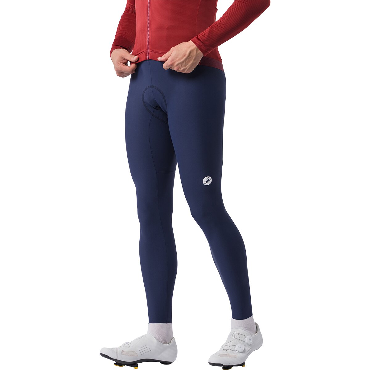 Image of Castelli Espresso Trnstn Bibtight - Men's Belgian Blue, 3XL