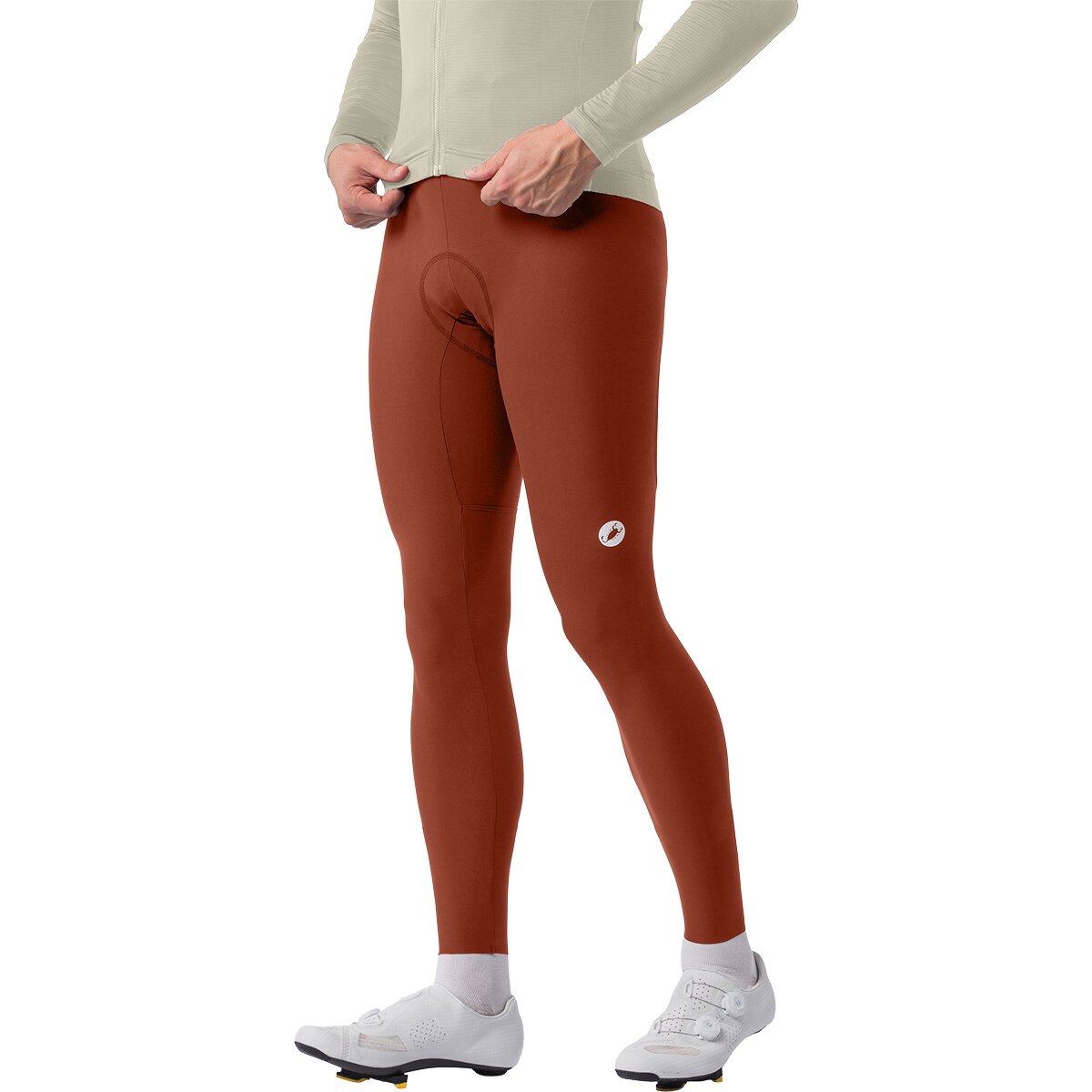 Image of Castelli Espresso Trnstn Bibtight - Men's Paprika, S