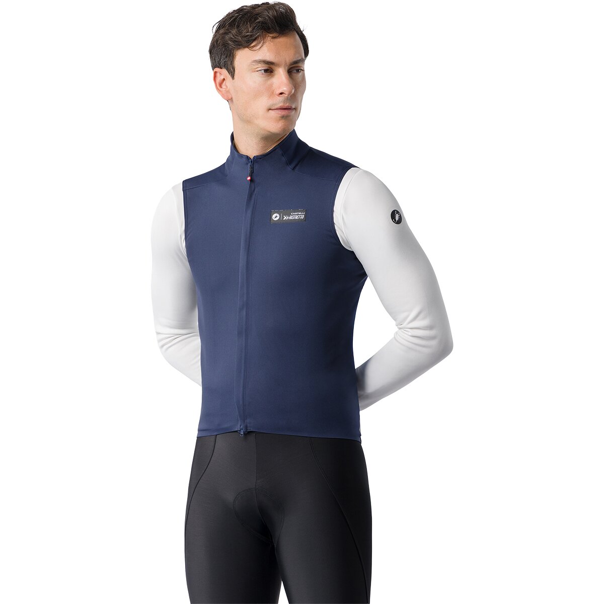Image of Castelli Perfetto 2 Vest - Men's Belgian Blue, 3XL