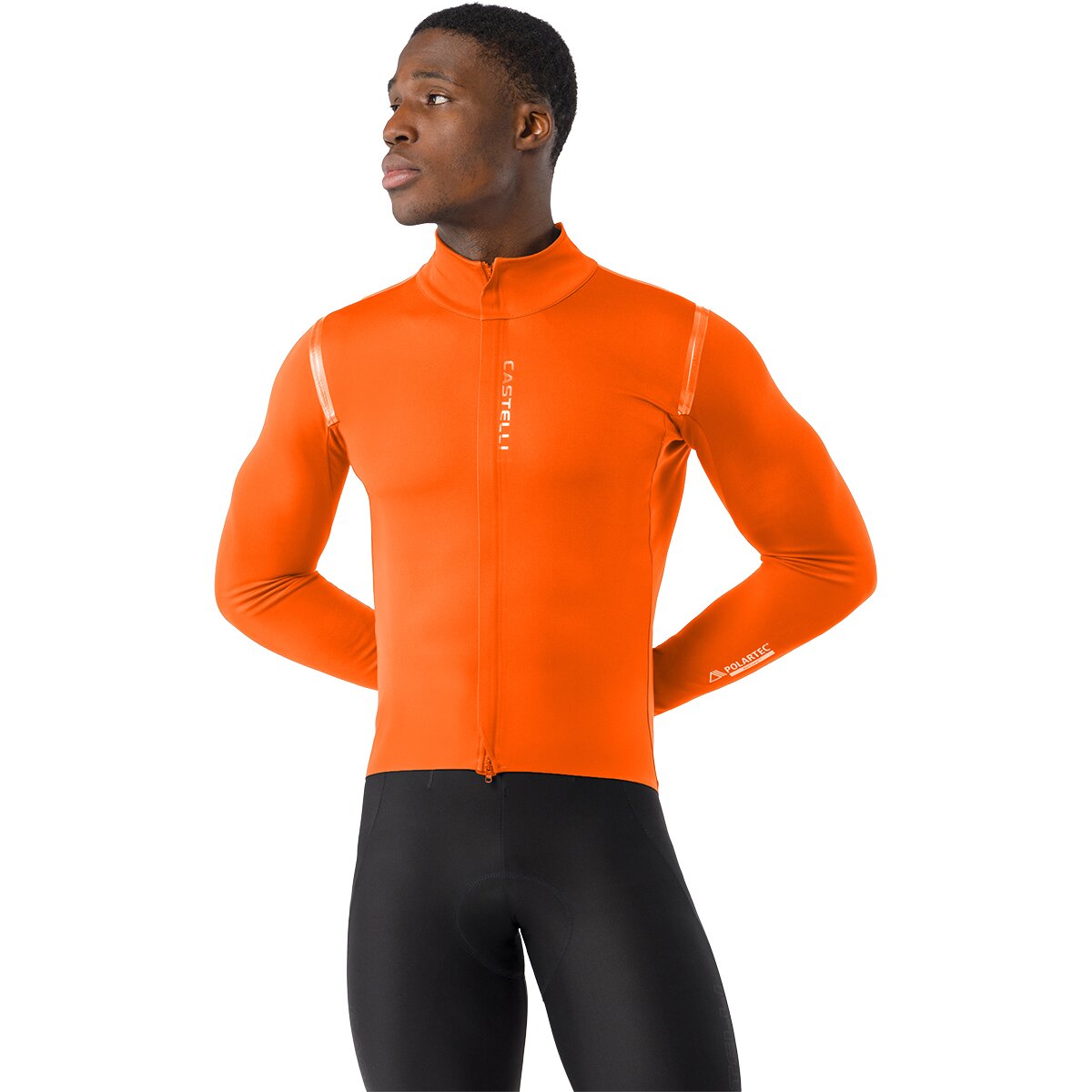 Image of Castelli Perfetto 4 Jacket - Men's Brilliant Orange, M