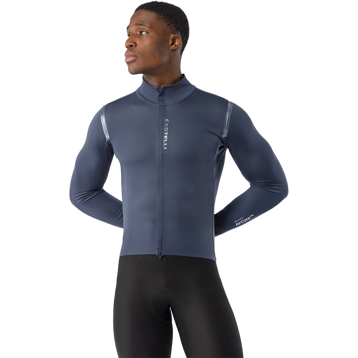 Image of Castelli Perfetto 4 Jacket - Men's Twilight Blue, M