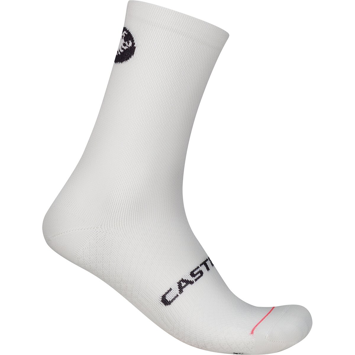 Image of Castelli Scorpion Logo 15 Thermal Sock - Women's White, L/XL