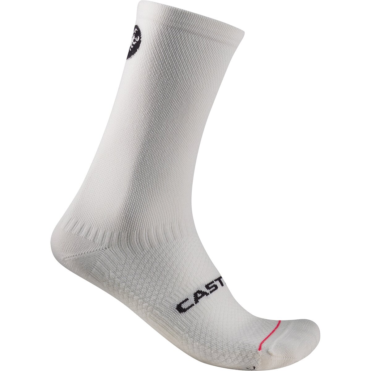 Image of Castelli Scorpion Logo 20 Thermal Sock White, XXL