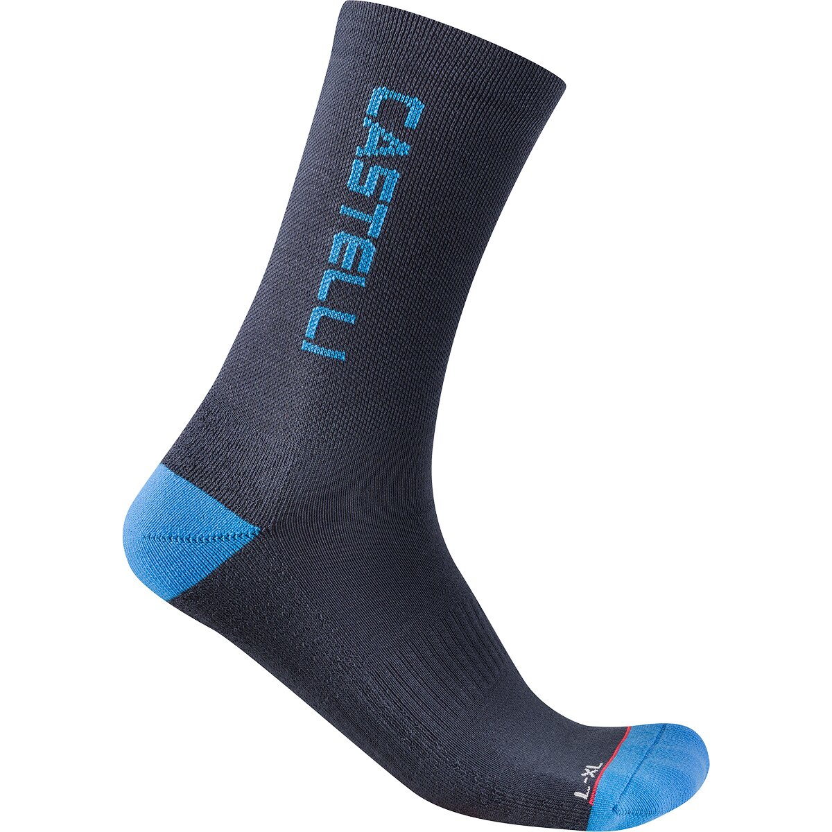 Image of Castelli Sweetspot 20 Thermal Sock Twilight Blue/Blue Circuit, XXL