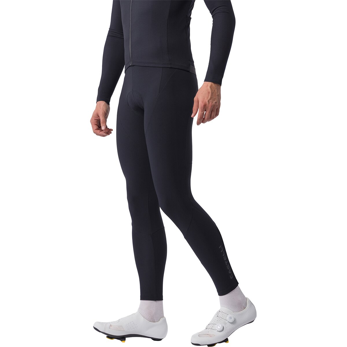 Image of Castelli Thermowoven Bibtight - Men's Black, S