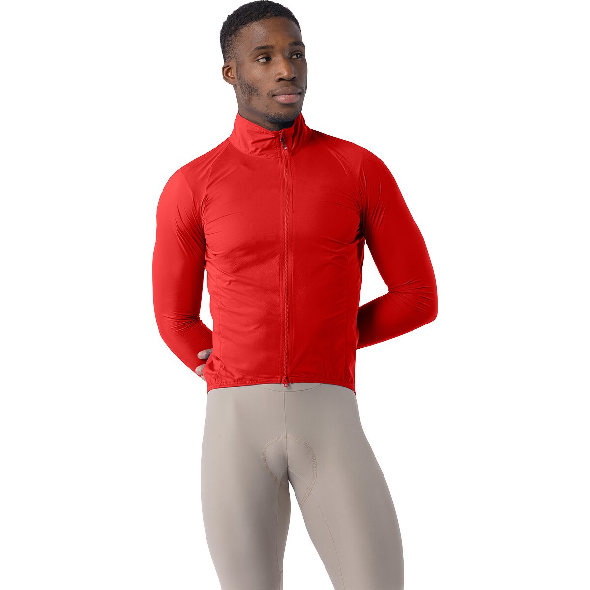 Image of Castelli Transition Air Jacket - Men's Rich Red, M