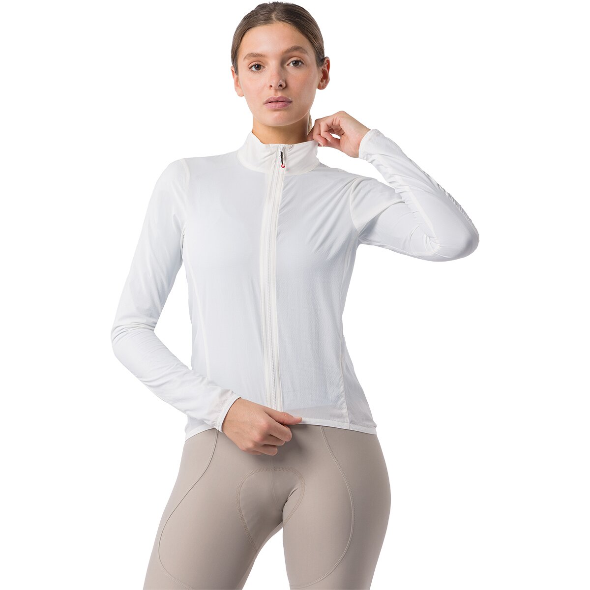 Image of Castelli Transition Air Jacket - Women's Ivory, M