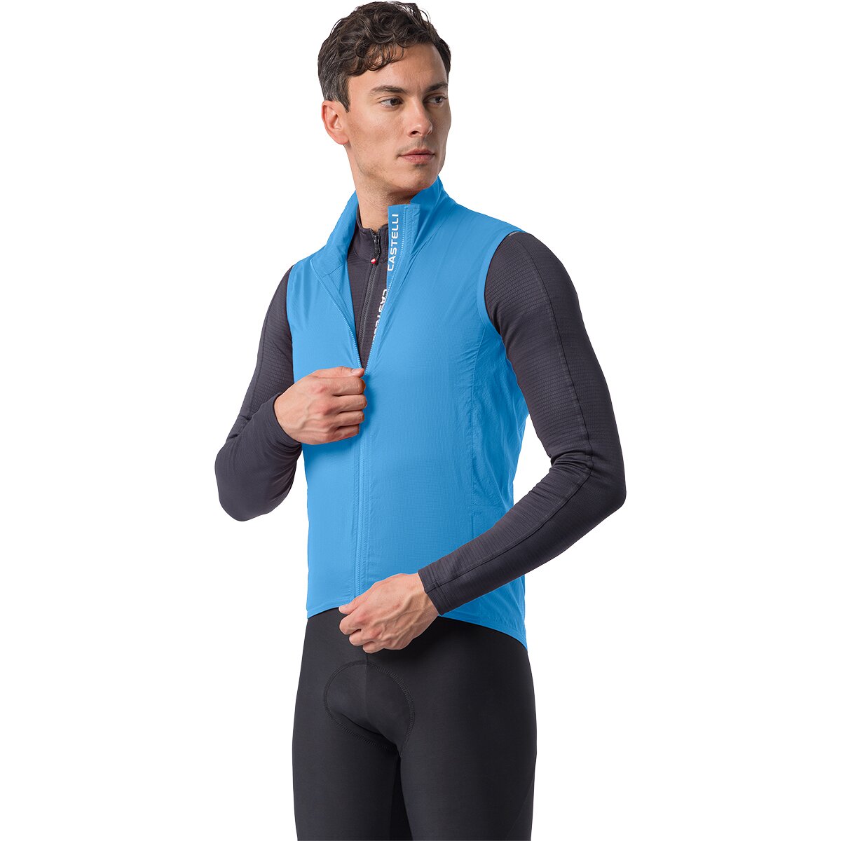 Image of Castelli Transition Air Vest - Men's Blue Circuit, L