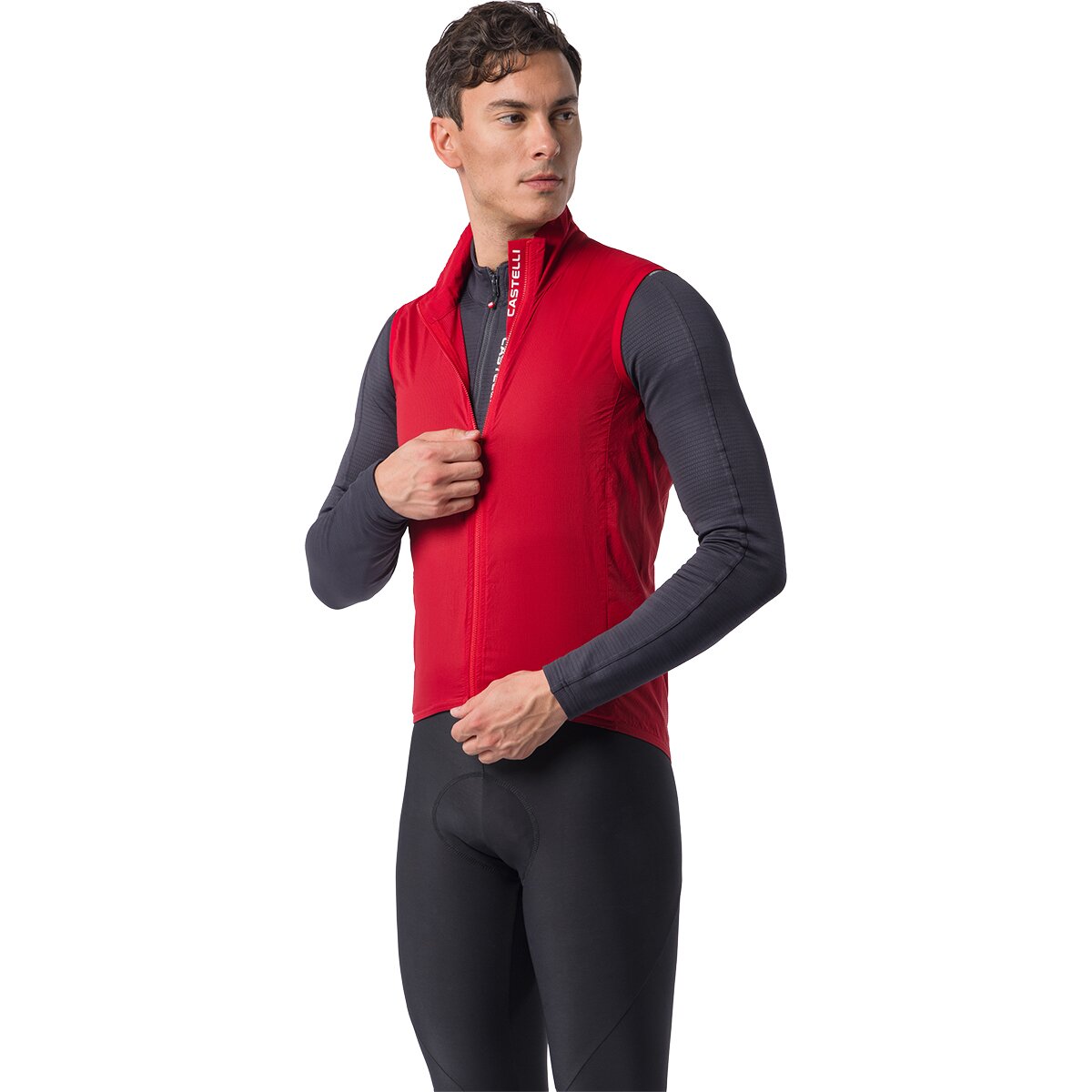 Image of Castelli Transition Air Vest - Men's Rich Red, XXL
