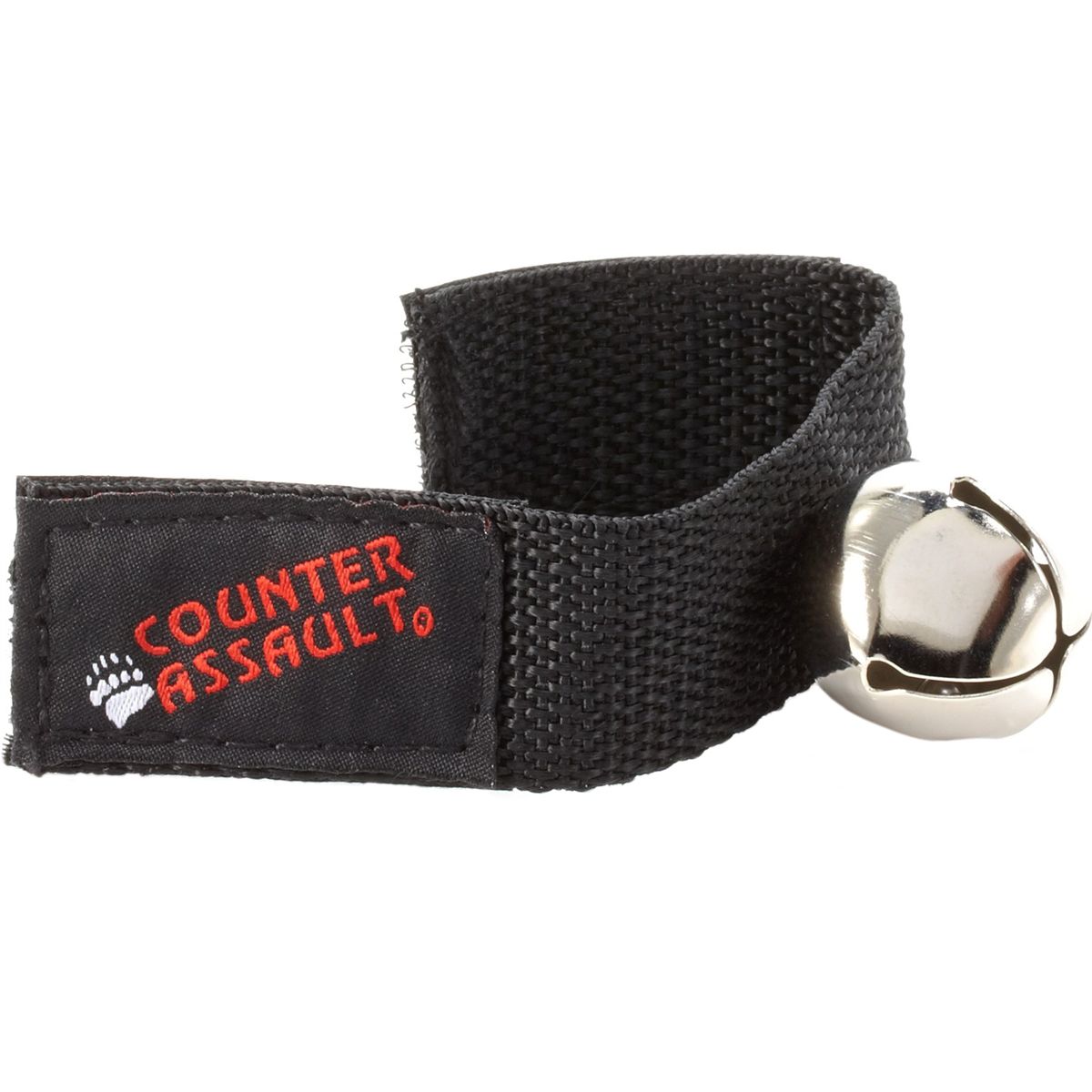 Counter Assault Counter Assault Bear Bells with Hook-And-Loop Strap Silver, One Size