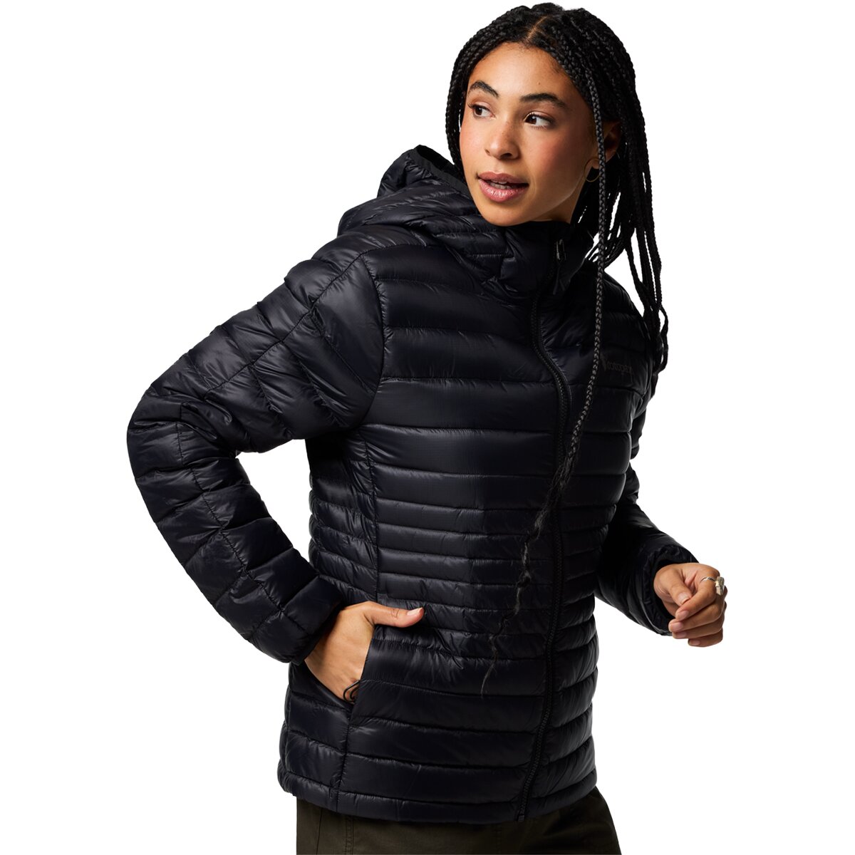 Image of Cotopaxi Fuego Hooded Down Jacket - Women's Cotopaxi Black2, L