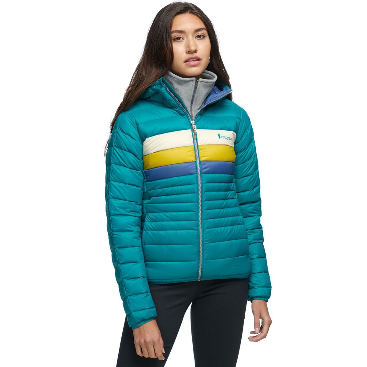 Cotopaxi Fuego Hooded Down Jacket - Women's Evergreen, L