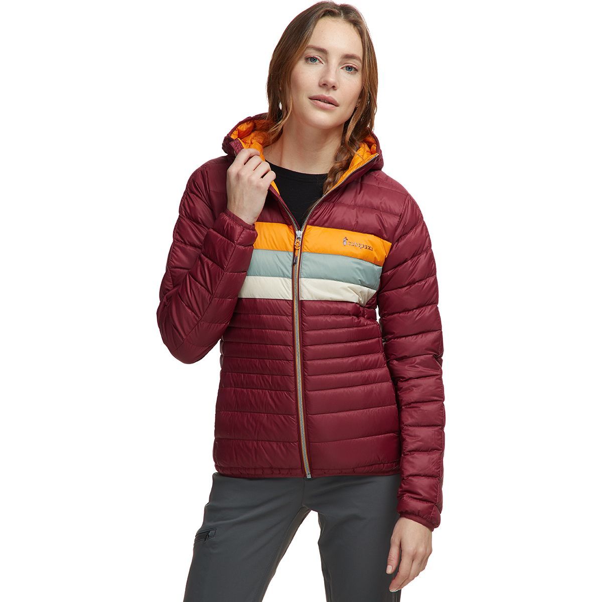 Cotopaxi Fuego Hooded Down Jacket - Women's Port, M