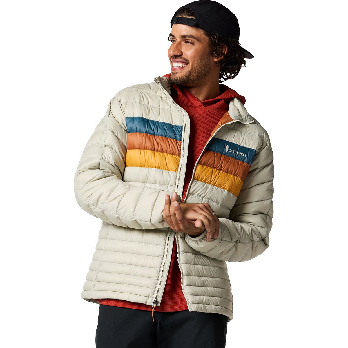 Image of Cotopaxi Fuego Down Jacket - Men's Mineral Stripes, L