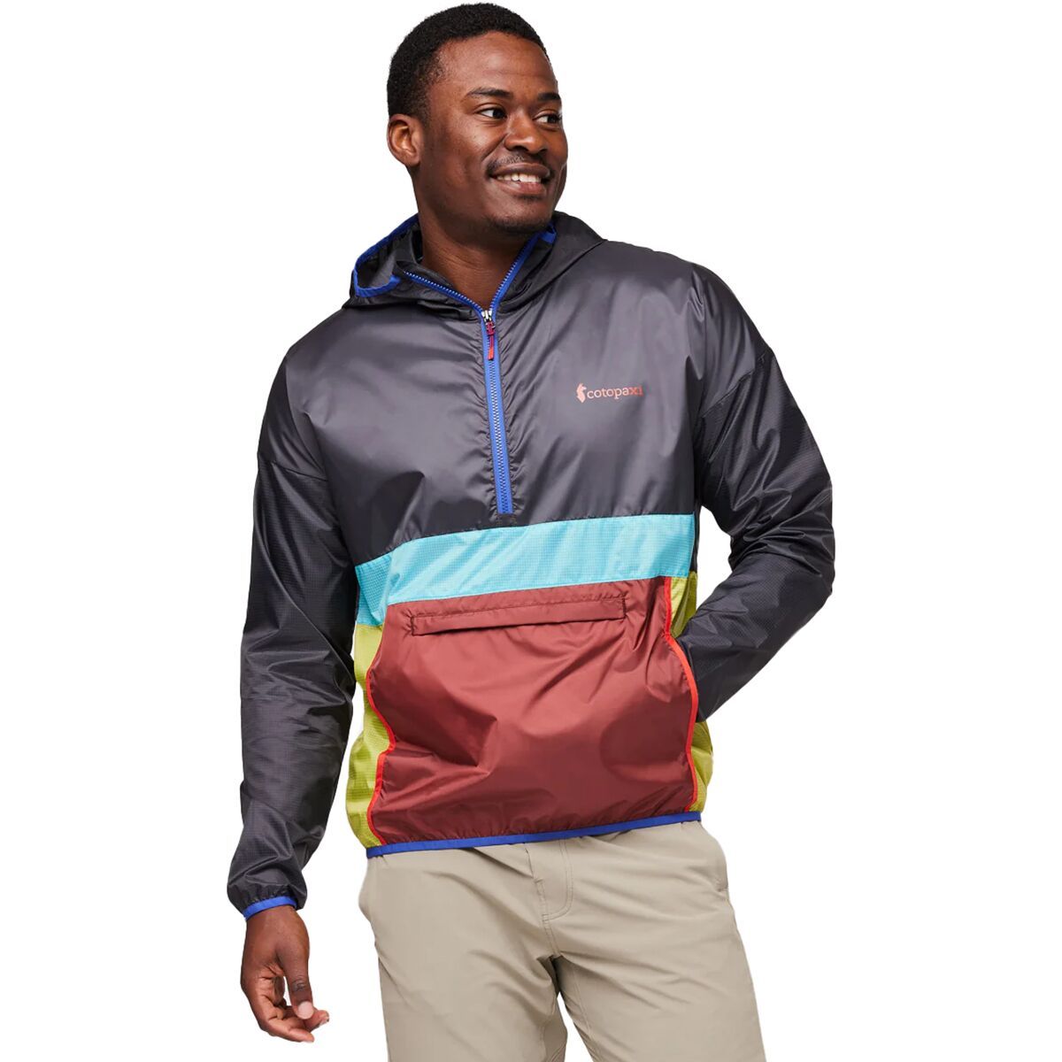 Cotopaxi Teca Half-Zip Windbreaker Slow Down, S