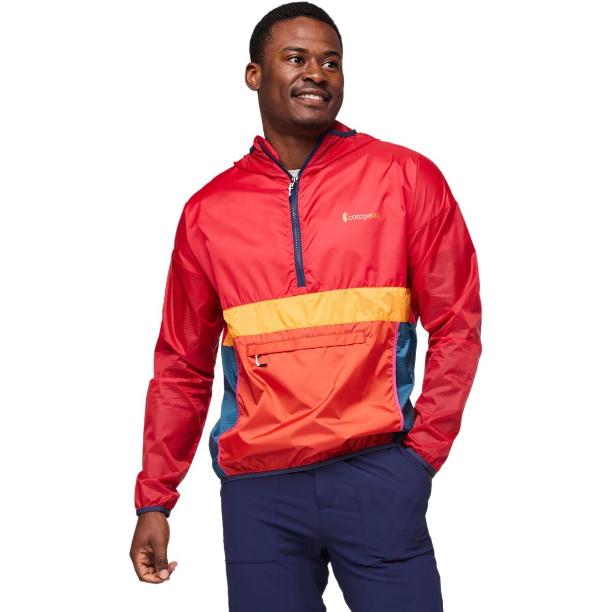 Cotopaxi Teca Half-Zip Windbreaker Strike Out, XL