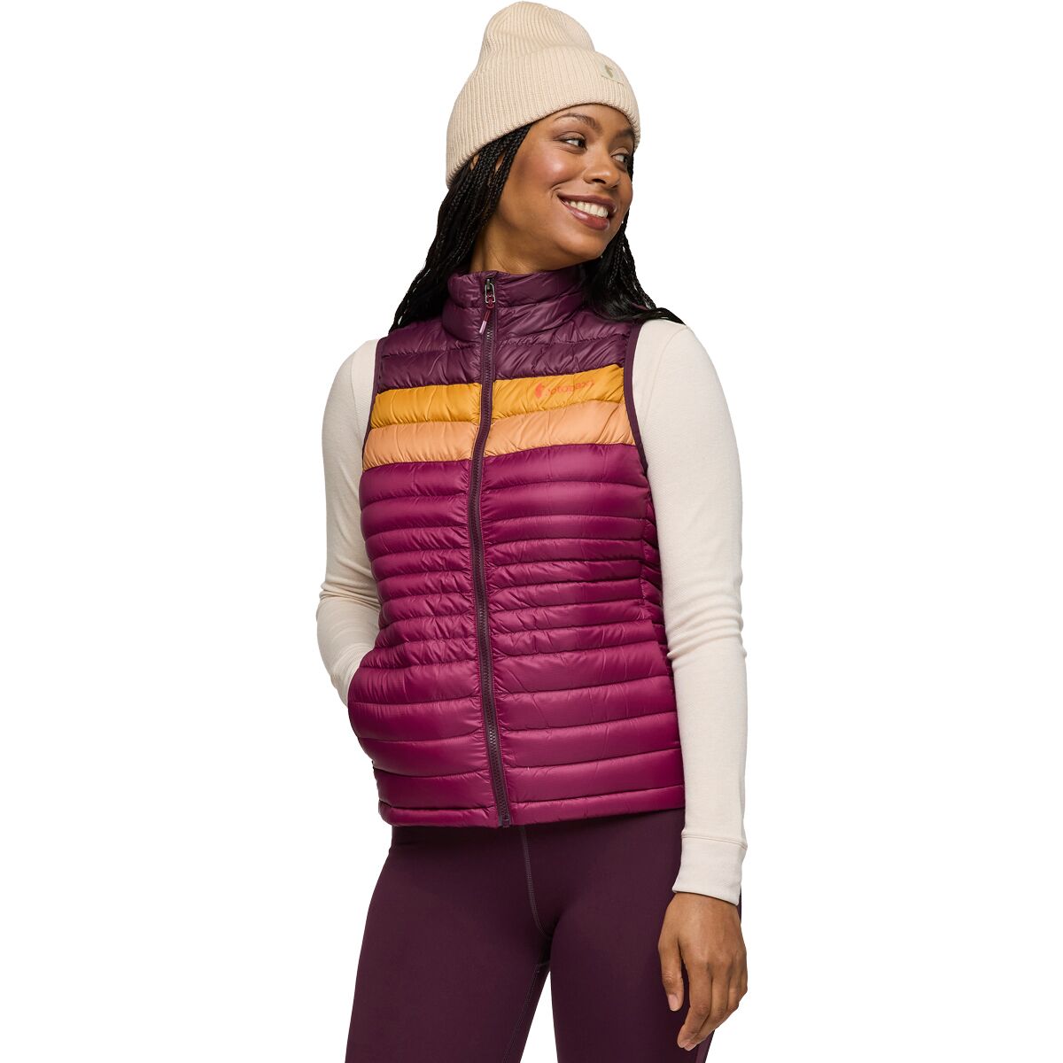 Image of Cotopaxi Fuego Down Vest - Women's Blackberry/Jam, L