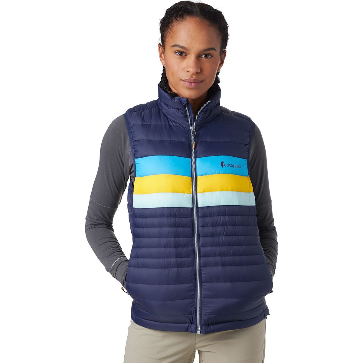 Cotopaxi Fuego Down Vest - Women's Maritime Stripes, M