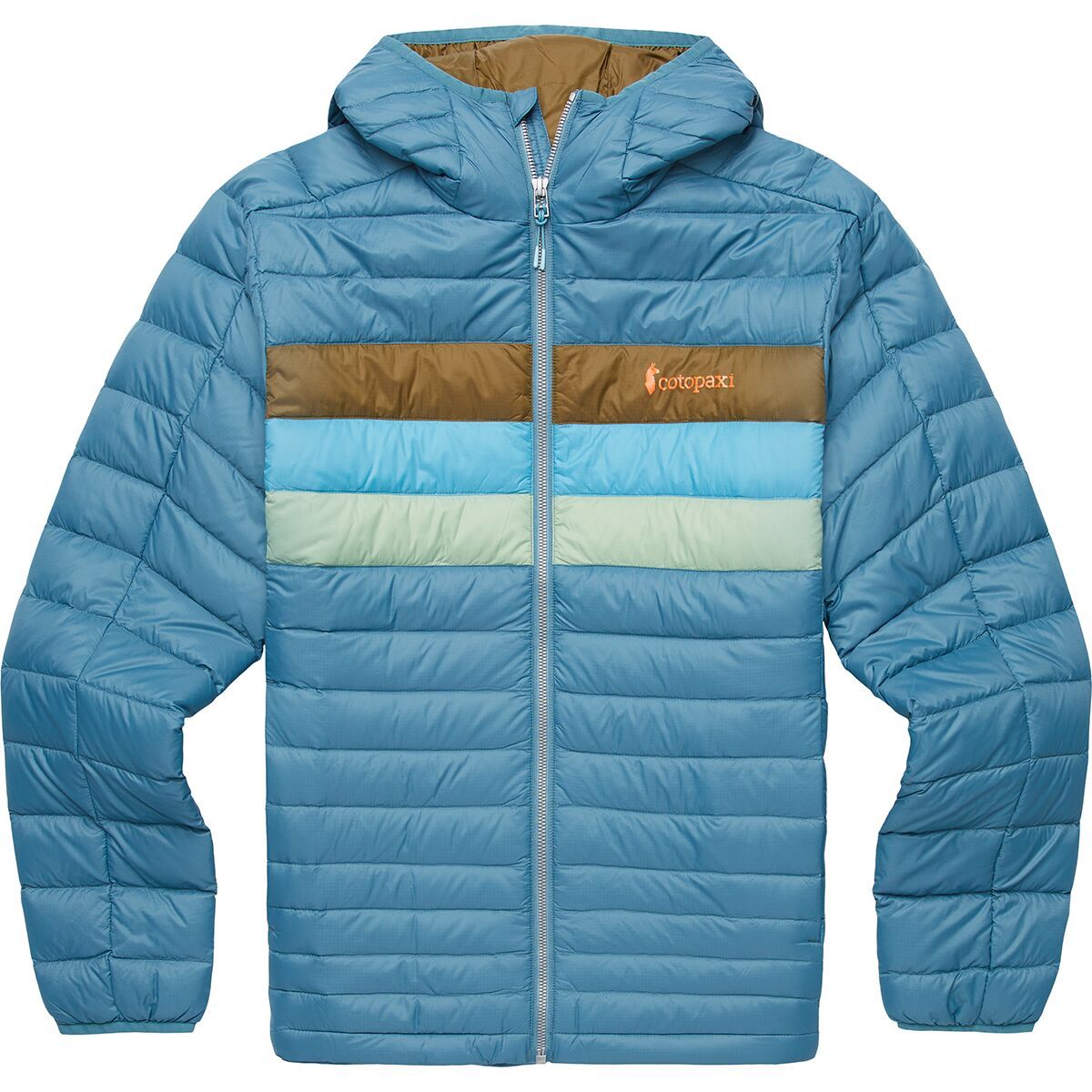 Cotopaxi Fuego Hooded Down Jacket - Men's Blue Spruce, M