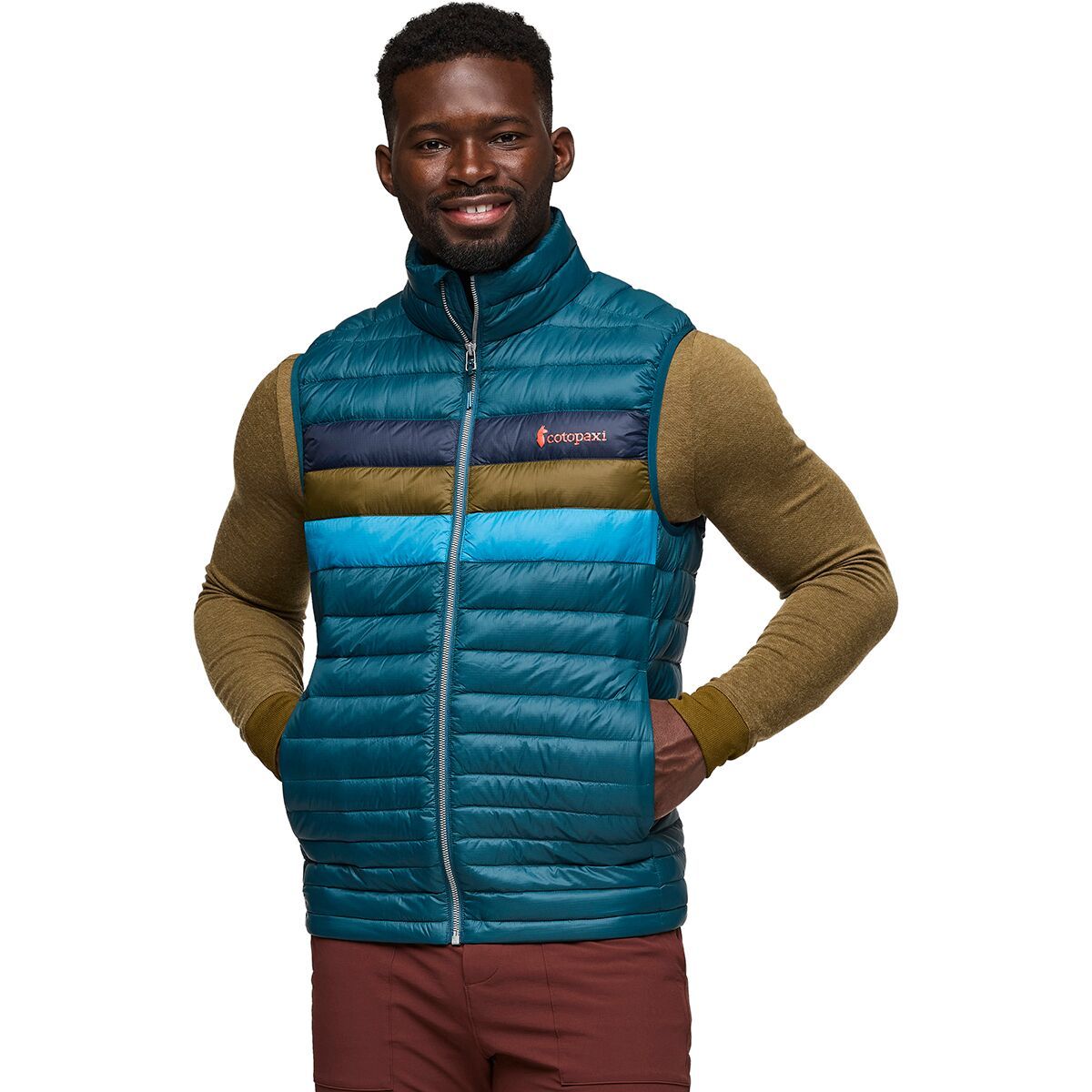 Cotopaxi Fuego Down Vest - Men's Abyss Stripes, L