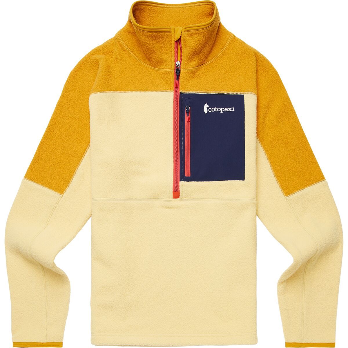 Cotopaxi Abrazo Half-Zip Fleece Jacket - Men's Amber/Wheat, L