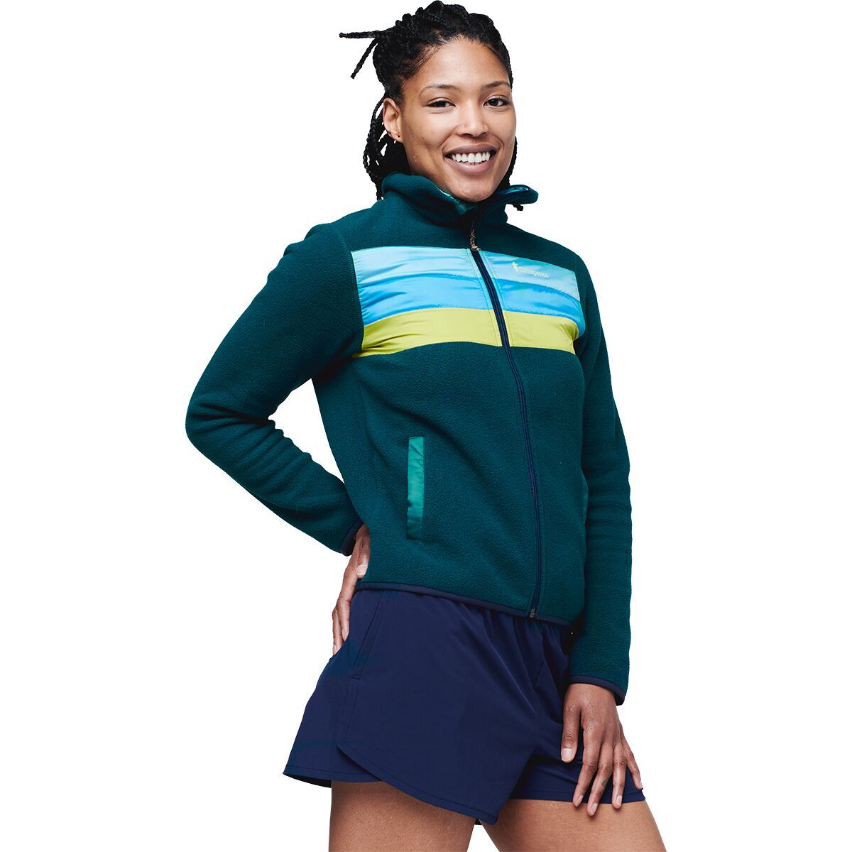 Cotopaxi Teca Fleece Jacket - Women's Kelp Forest - Recycled, XL