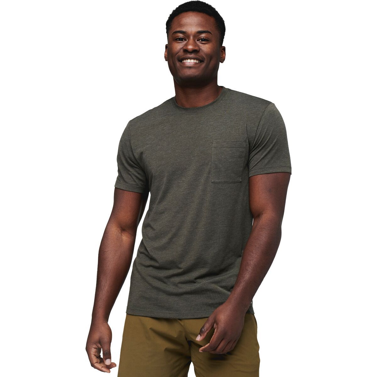 Cotopaxi Paseo Travel Pocket T-Shirt - Men's Iron, L