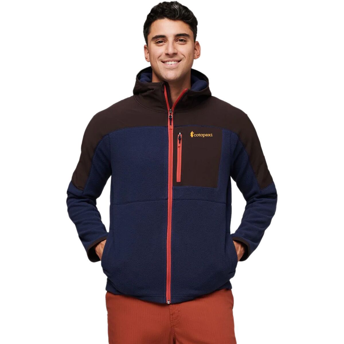 Cotopaxi Abrazo Hooded Full-Zip Fleece Jacket - Men's Cavern & Maritime, XS