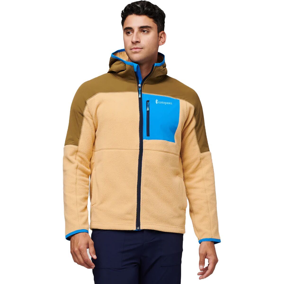 Cotopaxi Abrazo Hooded Full-Zip Fleece Jacket - Men's Oak & Birch, S