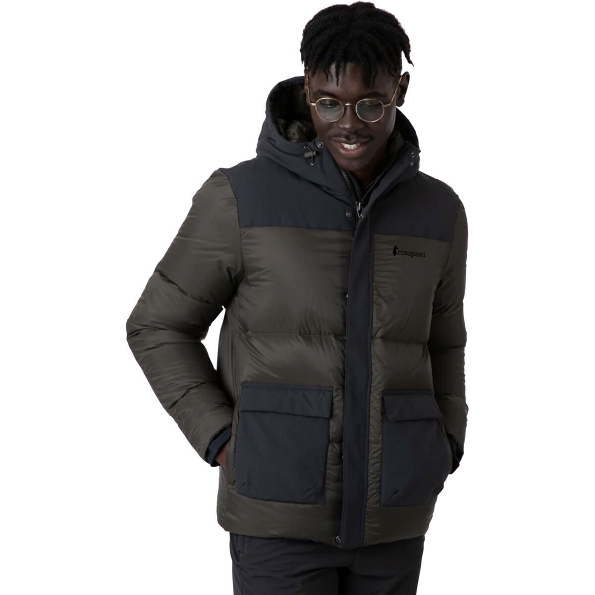 Cotopaxi Solazo Down Parka - Men's Black & Iron, L