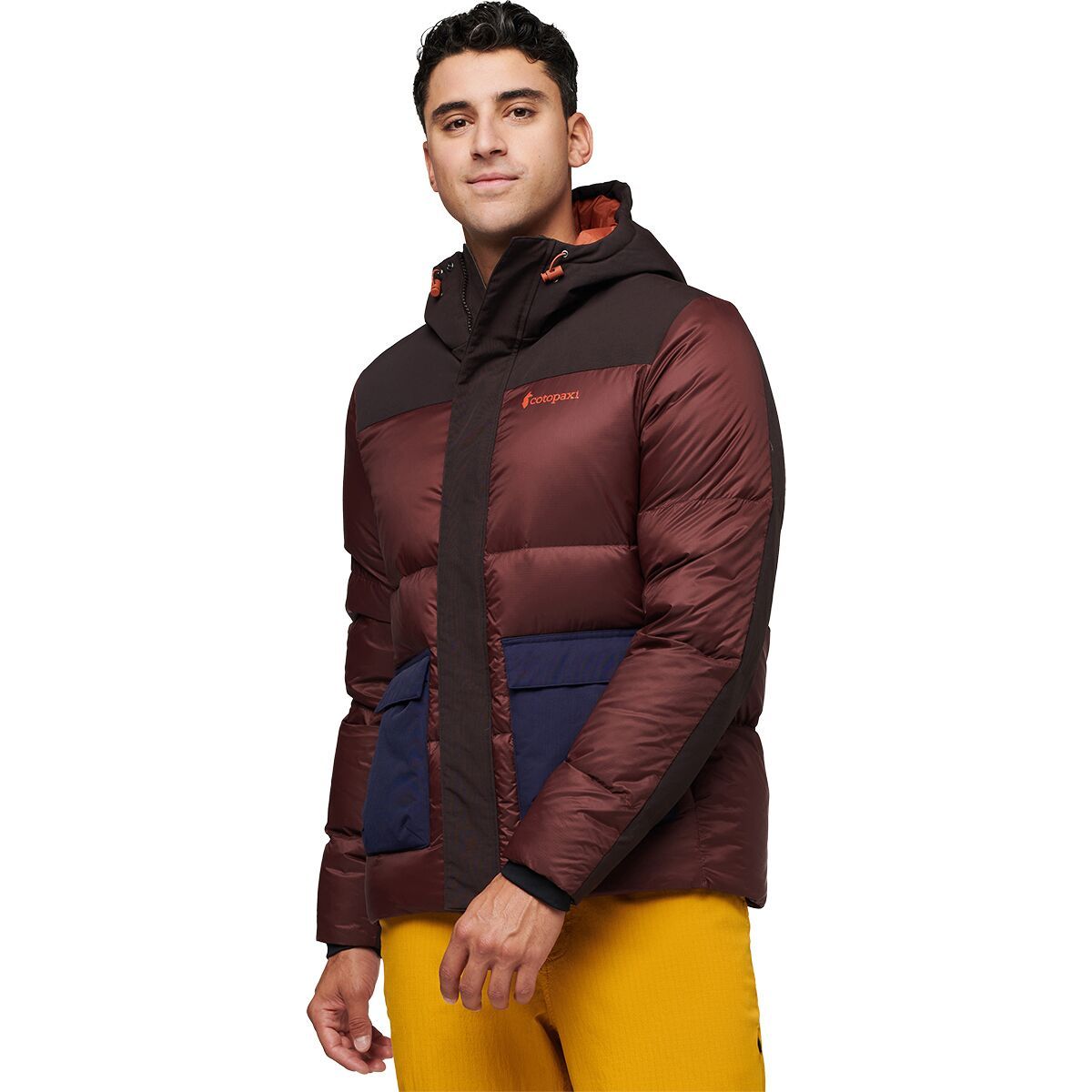 Cotopaxi Solazo Down Parka - Men's Cavern & Chestnut, M