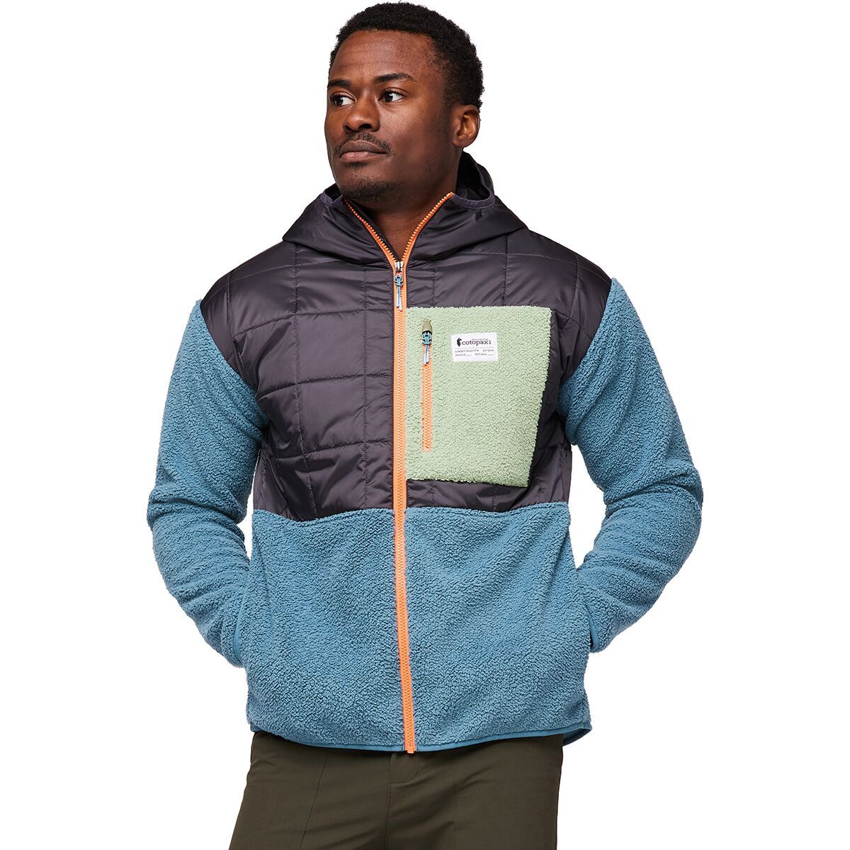 Cotopaxi Trico Hybrid Jacket - Men's Graphite/Blue Spruce, L
