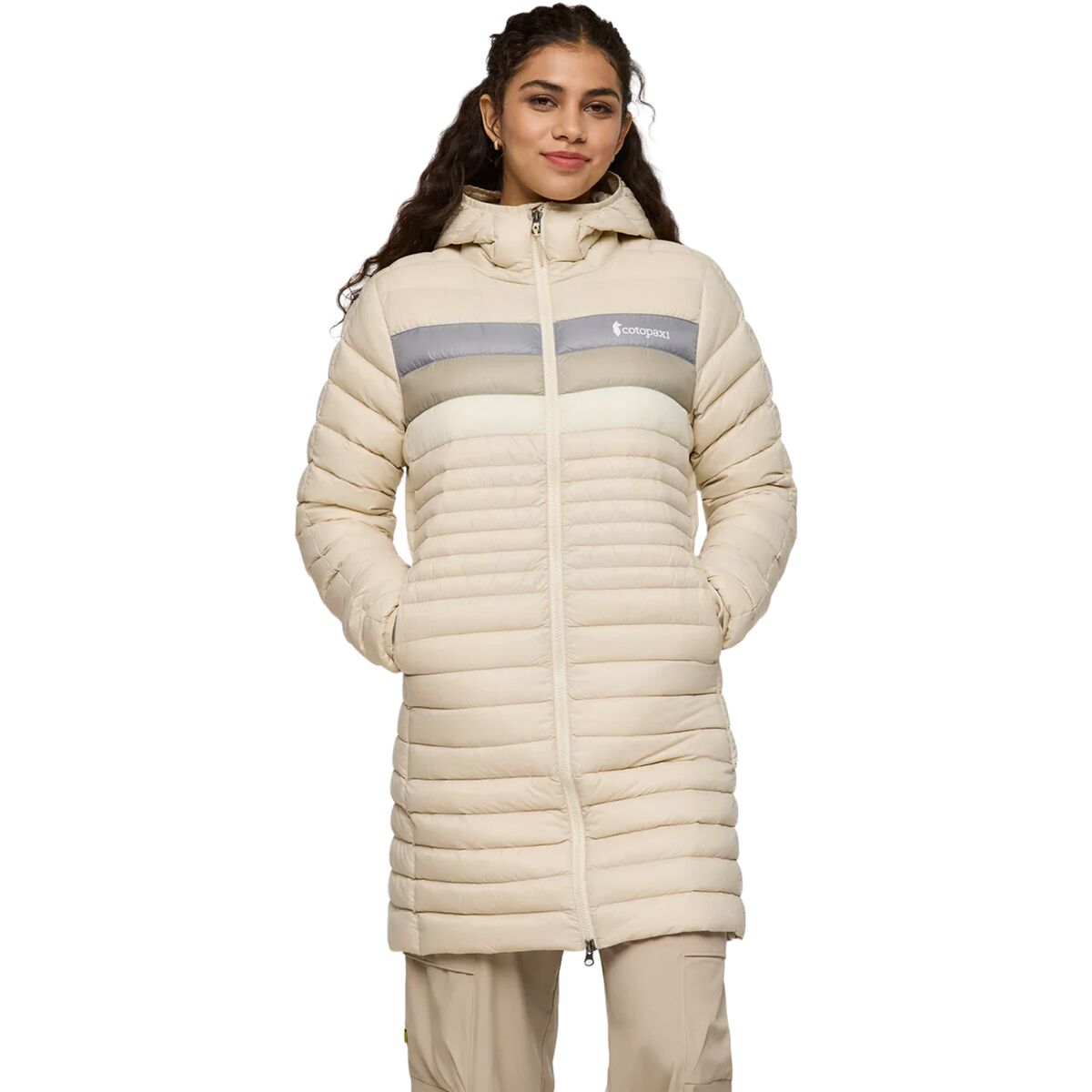 Cotopaxi Cotopaxi Fuego Down Parka - Women's Cream Stripes, S