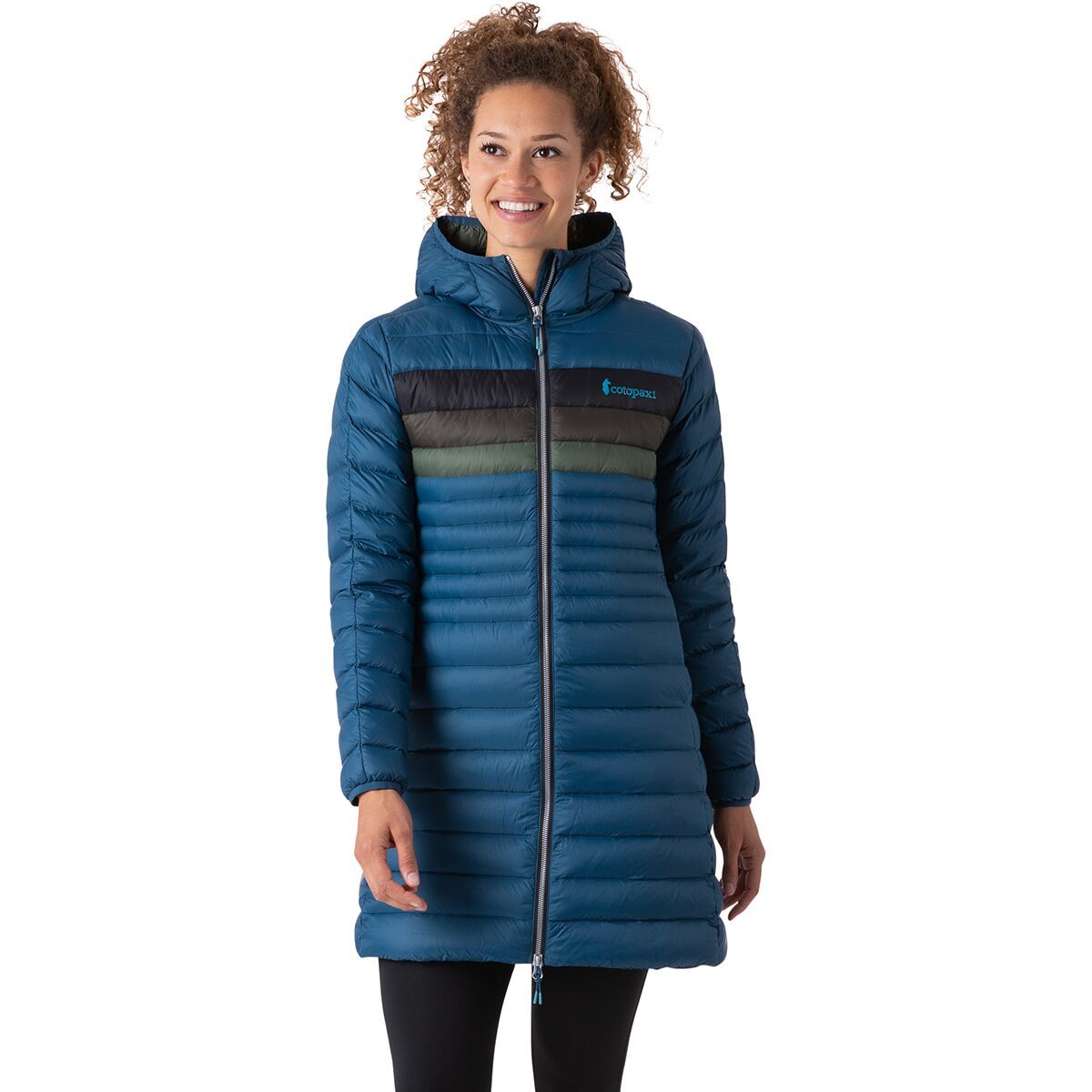 Cotopaxi Fuego Down Parka - Women's Indigo Stripes, XS
