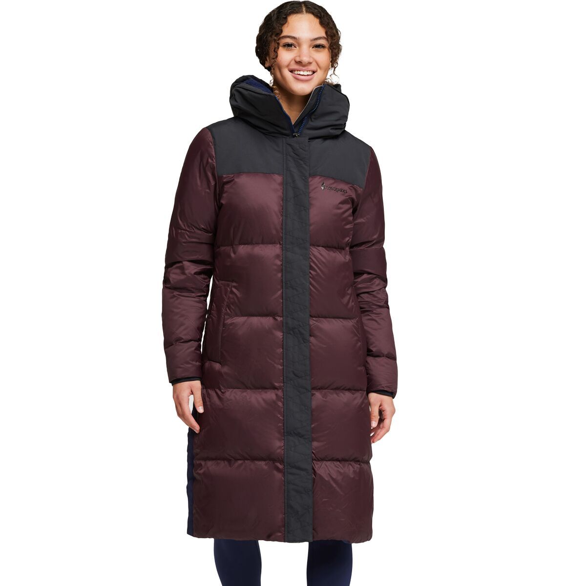 Cotopaxi Solazo Down Parka - Women's Black/Black Iris, L
