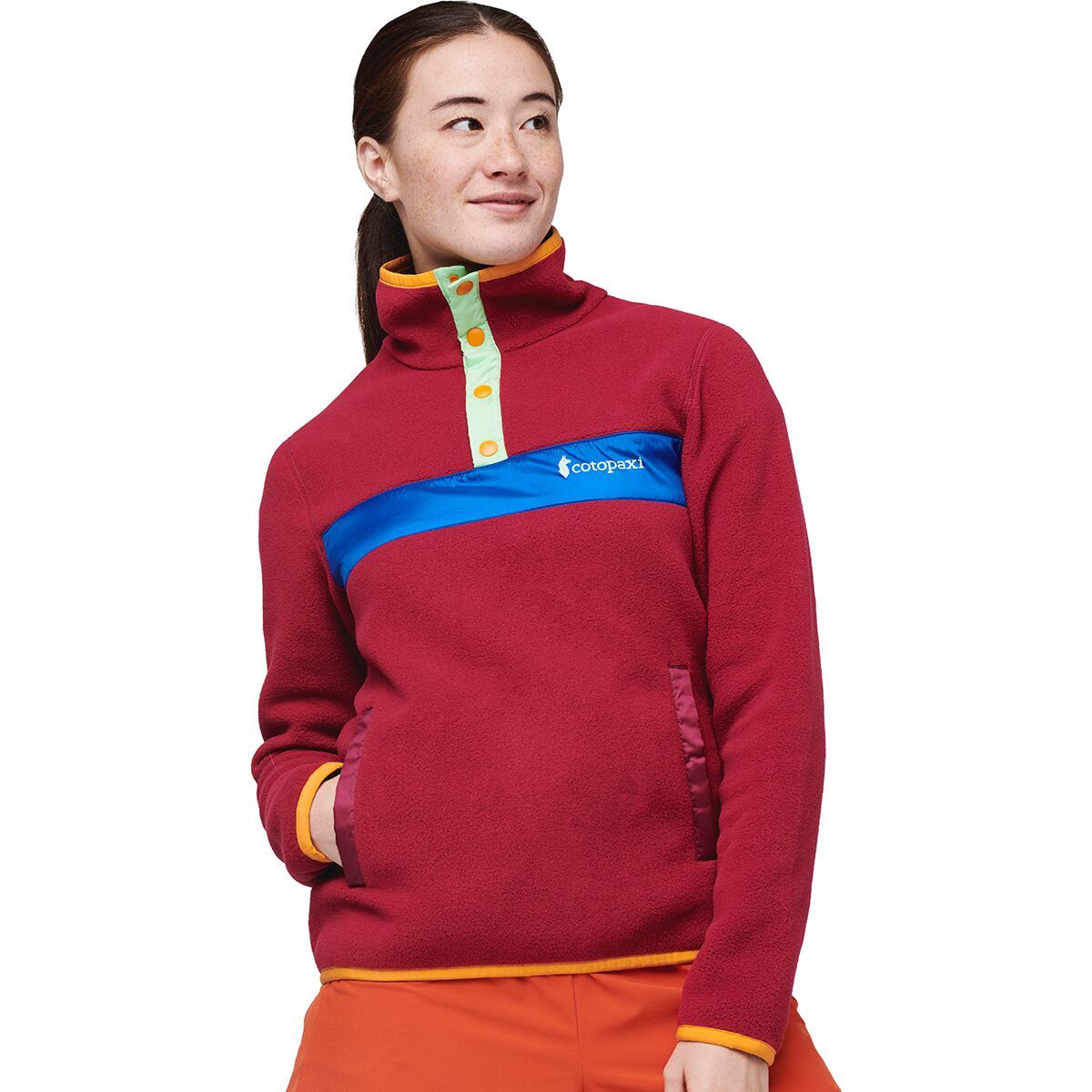 Cotopaxi Teca Fleece Pullover - Women's Huckleberry Pie - Recycled, XS