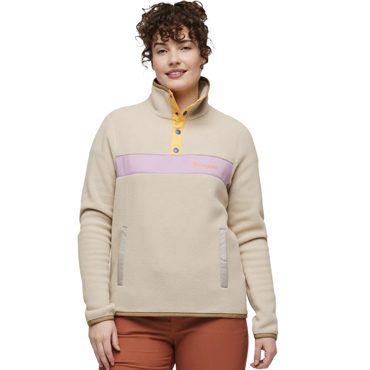 Cotopaxi Teca Fleece Pullover - Women's Sugar Cookie, XL