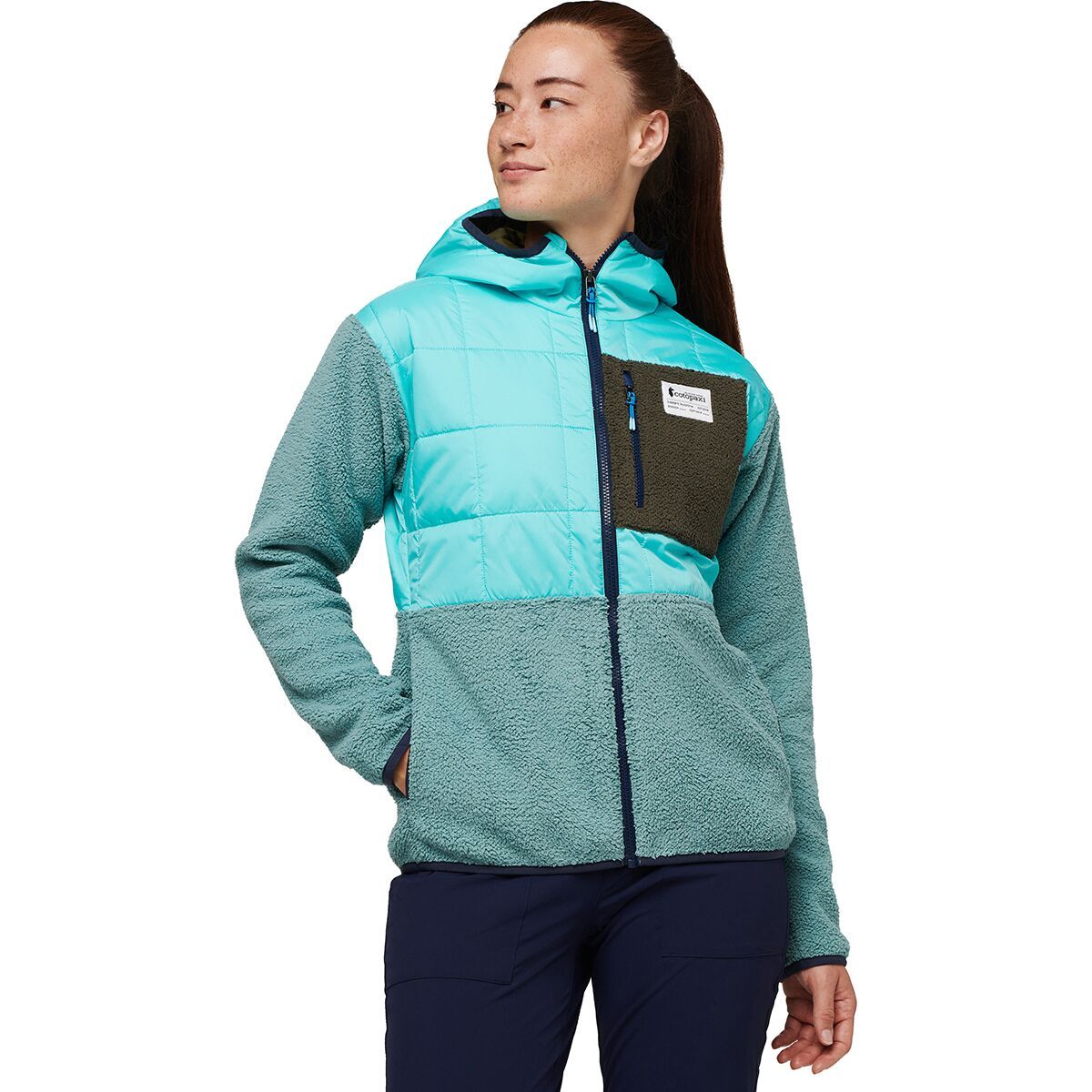 Cotopaxi Trico Hybrid Jacket - Women's Blue Sky/Bluegrass, M
