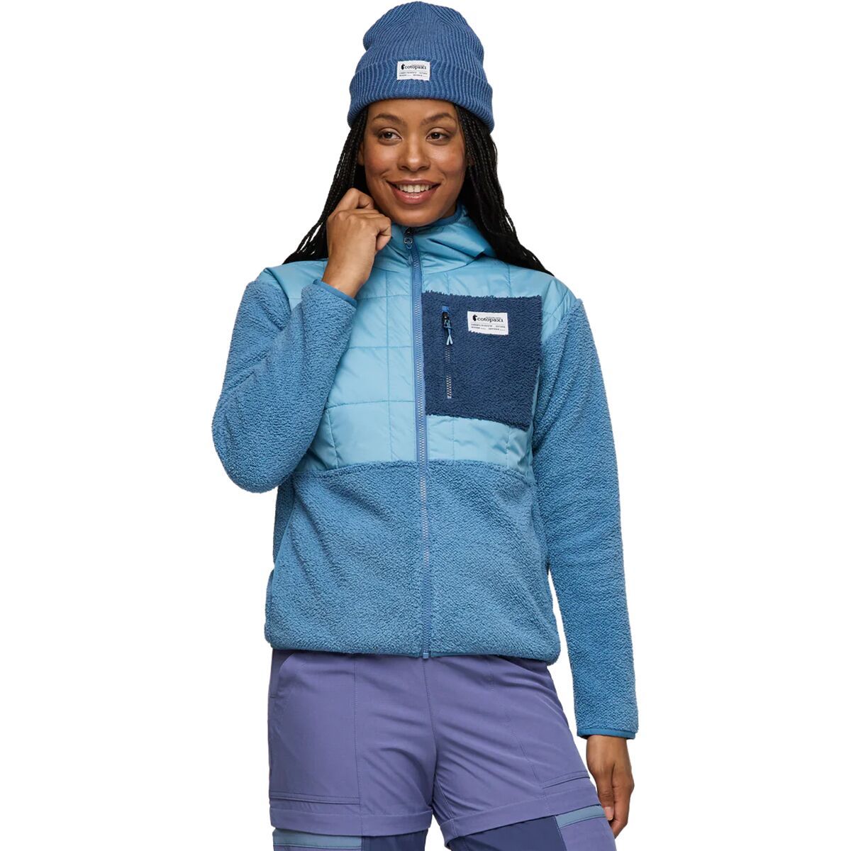 Image of Cotopaxi Trico Hybrid Jacket - Women's Fjord/Fjord, L