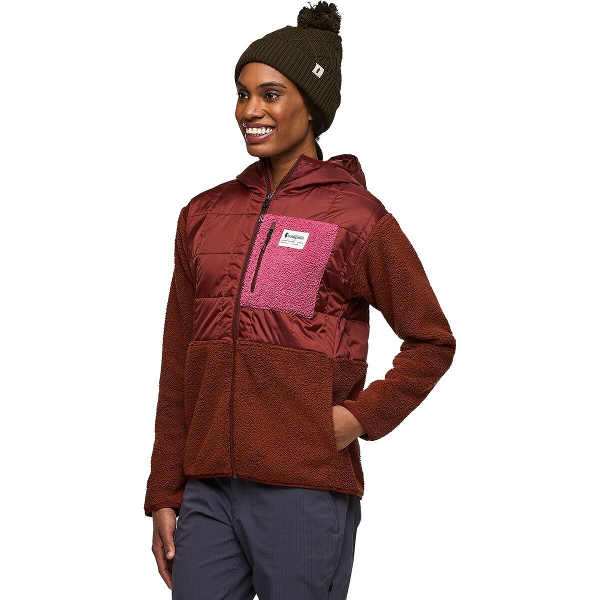 Image of Cotopaxi Trico Hybrid Jacket - Women's Rusty/Rusty, S