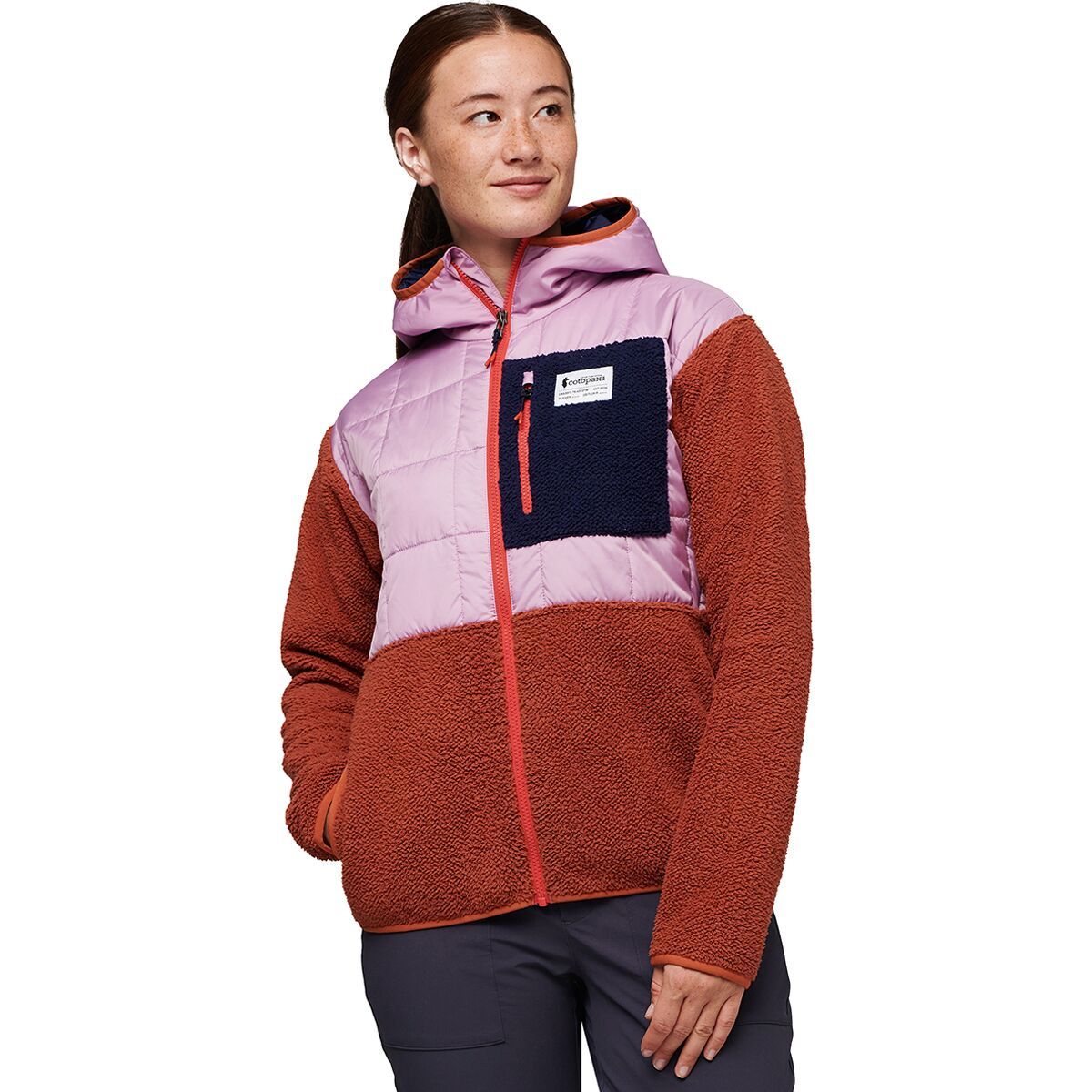 Cotopaxi Trico Hybrid Jacket - Women's Thistle/Spice, XL