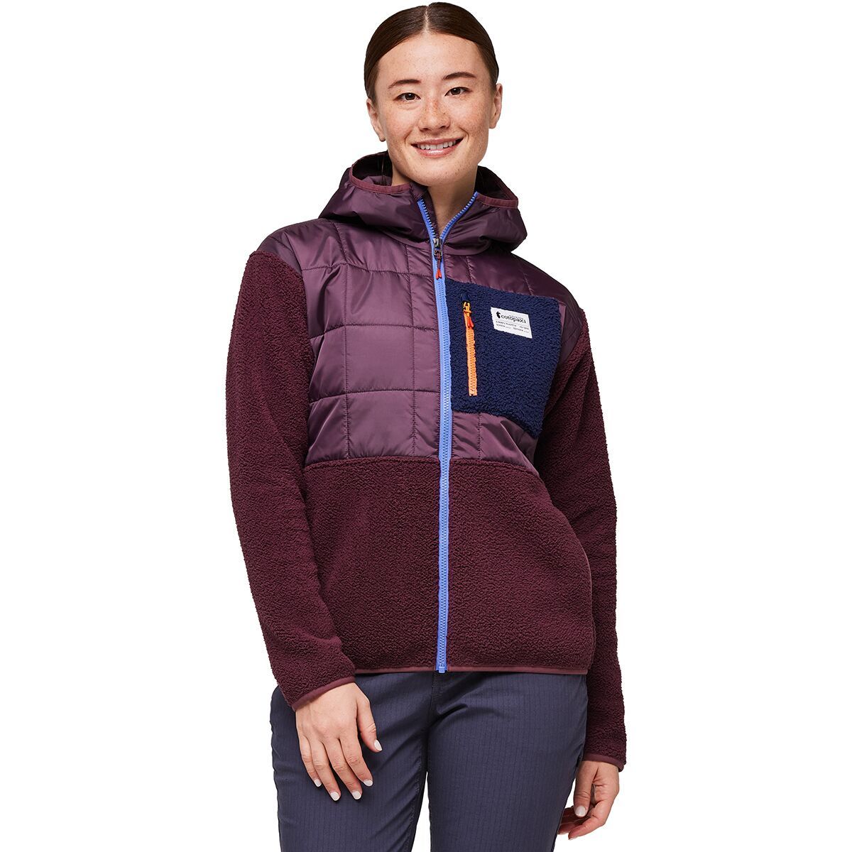 Image of Cotopaxi Trico Hybrid Jacket - Women's Wine/Wine, XS
