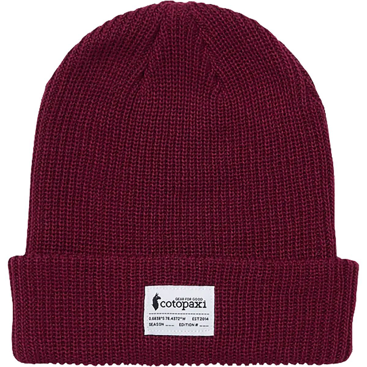 Image of Cotopaxi Wharf Beanie - Cotopaxi Patch Mulberry, One Size