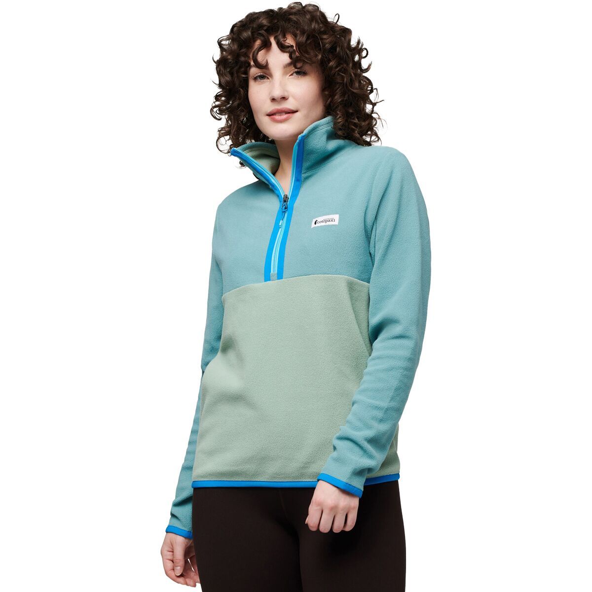 Cotopaxi Amado Fleece Pullover - Women's Bluegrass/Silver Leaf, L