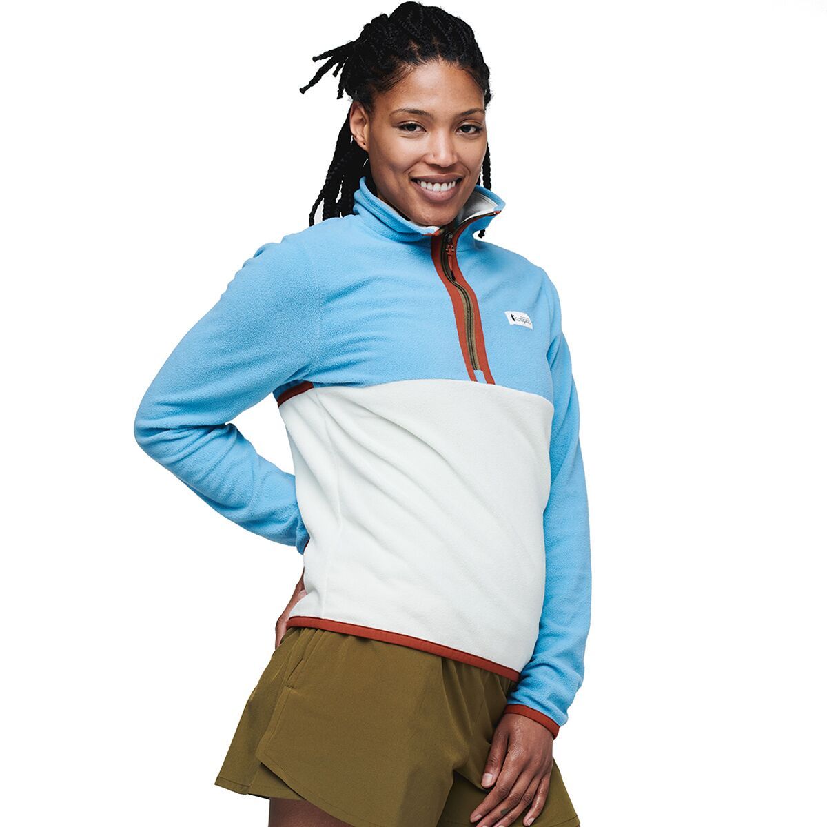 Cotopaxi Amado Fleece Pullover - Women's River/Bone, XS