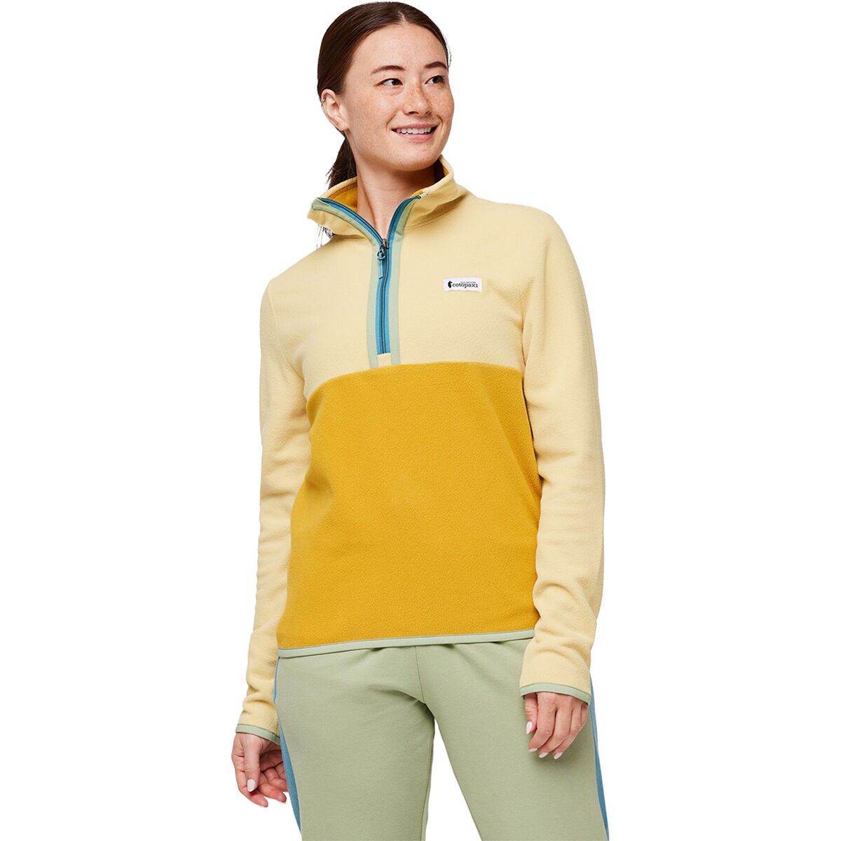 Cotopaxi Amado Fleece Pullover - Women's Wheat/Amber, L