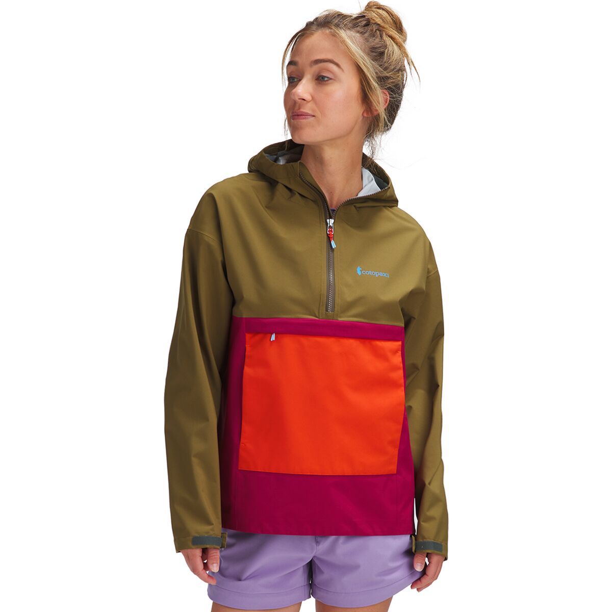Cotopaxi Cielo Rain Anorak - Women's Oak, XL