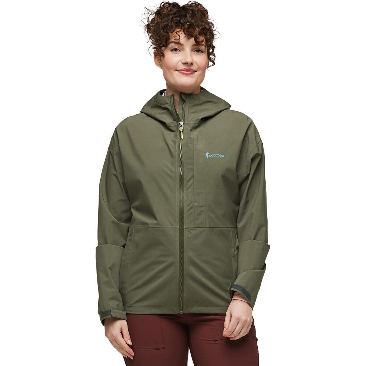 Image of Cotopaxi Cielo Rain Jacket - Women's Cotopaxi Fatigue, XL