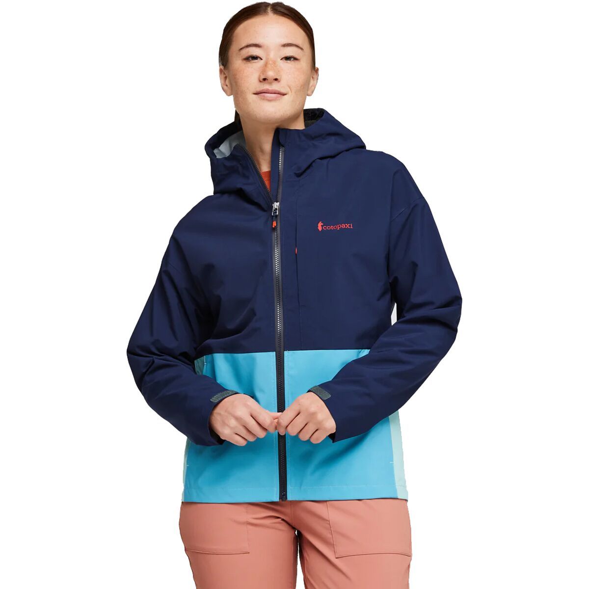 Cotopaxi Cielo Rain Jacket - Women's Maritime & Sea Glass, XL